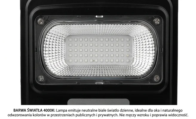 Przezroczysty klosz lampy solarnej LED Eco Light EC20095, zdjęcie produktowe