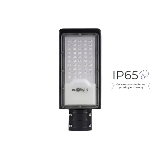 Lampa uliczna LED EC20479 Eco Light, klasa szczelności IP65, zdjęcie produktowe z przodu