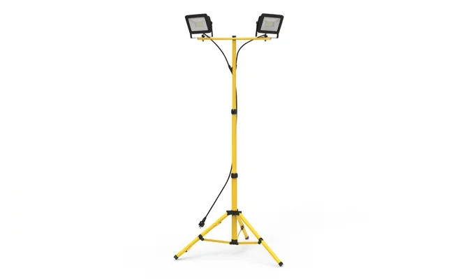 Naświetlacz LED na statywie Eko-Light EKNS0455 Bobby 2x50W, cecha: szeroki kąt świecenia 110°, zdjęcie produktowe