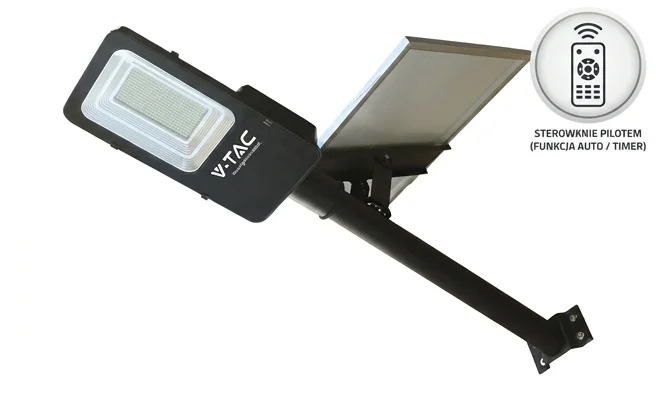Pilot zdalnego sterowania do oprawy ulicznej V-TAC 50W VT-ST201 kod 23578 – symboliczna wizualizacja