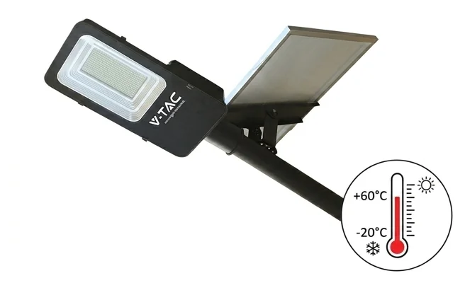 Szeroki zakres temperatur pracy oprawy ulicznej V-TAC 50W VT-ST201 kod 23578