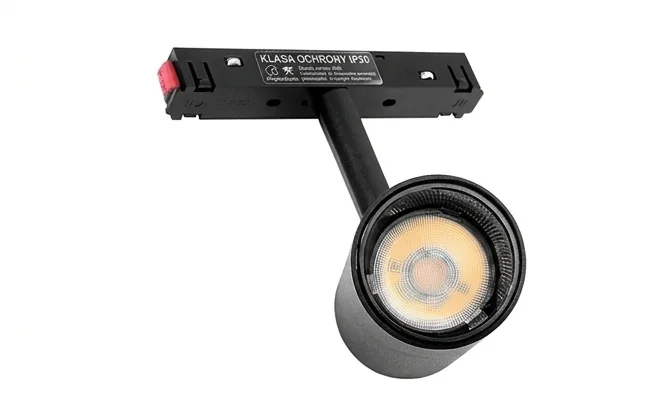 Reflektor spot stopień ochrony IP20 DDCX-B15 Domeno, czarny, kod produktu 488-uniw, zdjęcie cechy IP20
