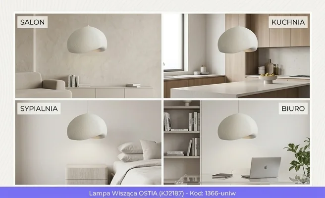 Lampa wisząca KJ2187 OSTIA 1366-uniw w salonie, kuchni, sypialni i biurze, zdjęcie produktowe