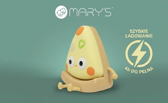 Lampka nocna LED Pizza MARY'S MW61412 - szybkie ładowanie 4 godziny, packshot