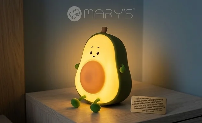 Lampka nocna LED Avokado MARY'S MW61411 świecąca bardzo ciepłym światłem - zdjęcie produktowe