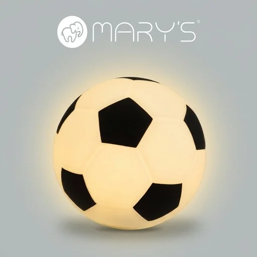 MARY'S LAMPKA NOCNA LED PIŁKA MW61289 - lampka nocna LED z ciepłą barwą światła 3000K, zdjęcie produktowe