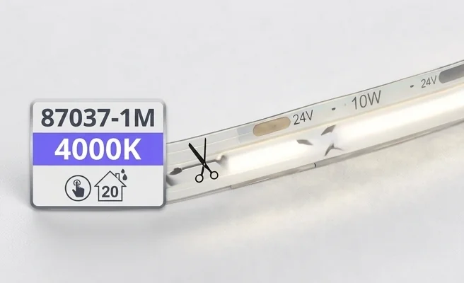 Stopień ochrony IP20, taśma LED 87037-1M, zdjęcie produktowe