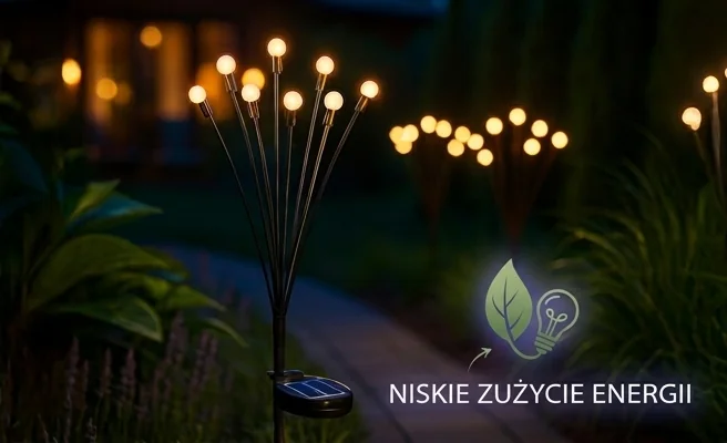 Lampka solarna Multi 8 Eko-Light EKO2496 o niskim zużyciu energii 0.1W - realistyczna fotografia produktu