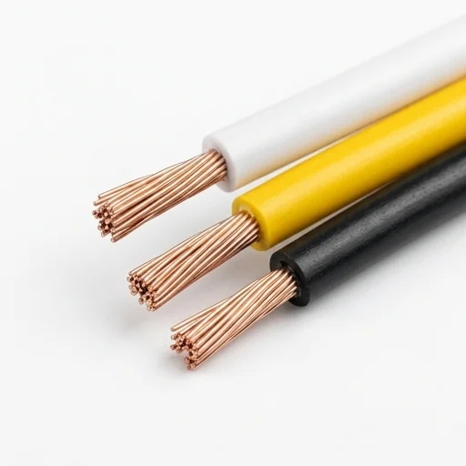 Końcówki przewodu LED CCT z czytelnym oznaczeniem żył, kabel-3x030-CCTLED