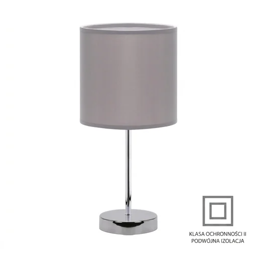 Lampka AGNES E14 03147 – zdjęcie produktowe z oznaczeniem klasy ochronności II