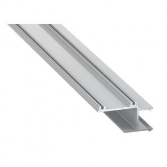 Profil aluminiowy do taśm LED - APA16 - srebrny anodowany - 1 metr