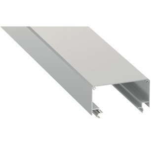 Profil montażowy LARGO M2 - srebrny anodowany - 2 metry