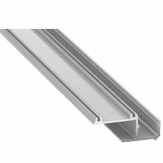 Profil aluminiowy do taśm LED - IPA12 - srebrny anodowany - 2 metry
