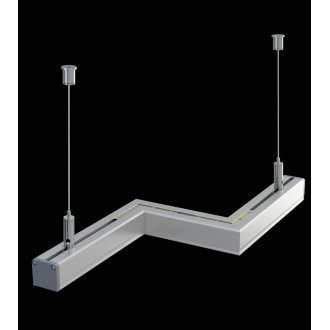 Profil aluminiowy do taśm LED - DILEDA - srebrny anodowany - 1 metr