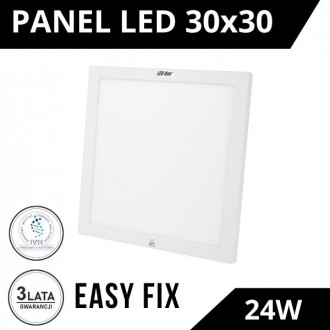 Panel LED line EasyFix kwadrat 24W 2150lm 2700K biała ciepła