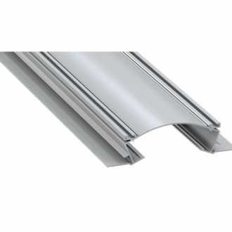 Profil aluminiowy do taśm LED - VEDA - srebrny anodowany - 1 metr