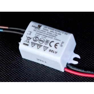 Zasilacz LED MPL-03-700 4.2V/700mA 3W IP65 hermetyczny