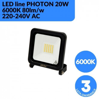 LED line PHOTON 20W 6000K 80lm/w 220-240V AC