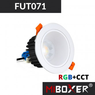 Oprawa LED Downlight 12W antyrefleksyjna RGB+CCT FUT071
