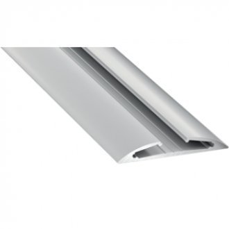Profil aluminiowy do taśm LED RETO - srebrny - 2 metry