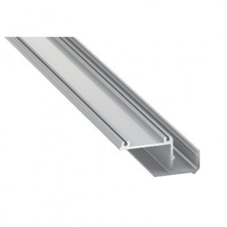 Profil aluminiowy do taśm LED - IPA16 - srebrny anodowany - 1 metr
