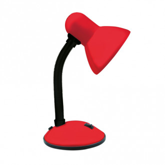 Biurkowa czerwona lampka TOLA E27