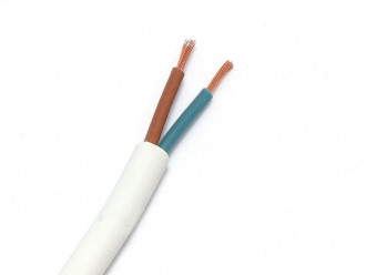 Przewód prądowy OMY2X0,75-W biały