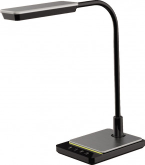 Lampka biurkowa LED czarna 8W K-BL1027 z serii IKA - CCT