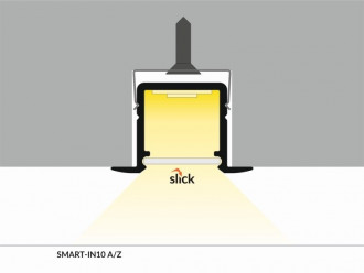 Profil LED wpuszczany SMART-IN10 biały TOPMET - 2m