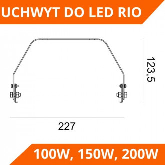 Uchwyt do LED RIO HIGH BAY 100W/150W/200W