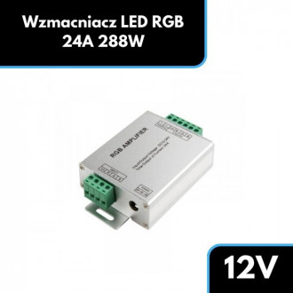 Wzmacniacz LED RGB 24A 288W 12V