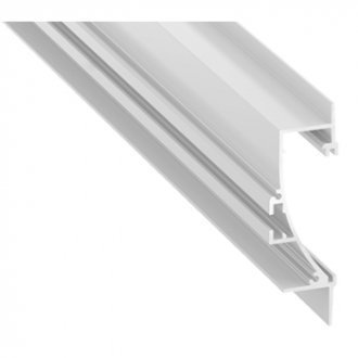 Profil aluminiowy do taśm LED - TIANO - biały - 2 metry