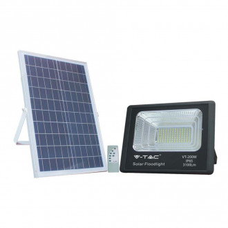 Halogen ogrodowy LED Solarny V-TAC 40W VT-200W 6000K IP65 3100lm