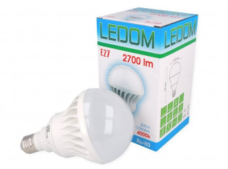 Żarówka LED E27 170-250V 30W 2700lm 4000K biała dzienna
