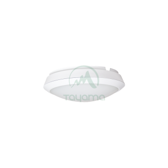 Plafon LED 12W MOON IP65 okrągły, natynkowy z czujnikiem ruchu MV - biała dzienna