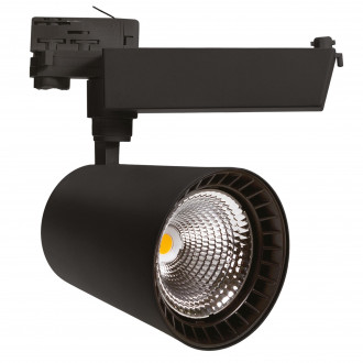 Czarna szynowa lampa LED 27W MDR ESTRA BREAD 60ST - 2700K