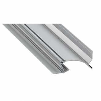 Profil aluminiowy do taśm LED - TOPO - srebrny anodowany - 2 metry