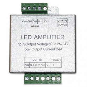 Wzmacniacz Taśm LED RGBW RGBW 12V-144W 24V-288W V-TAC VT-2408