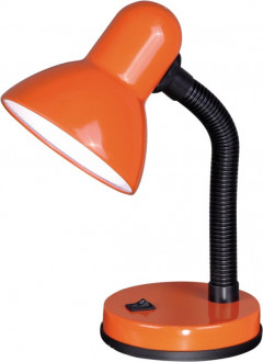 Lampka biurkowa pomarańczowa K-MT-203 z serii CARIBA 1xE27
