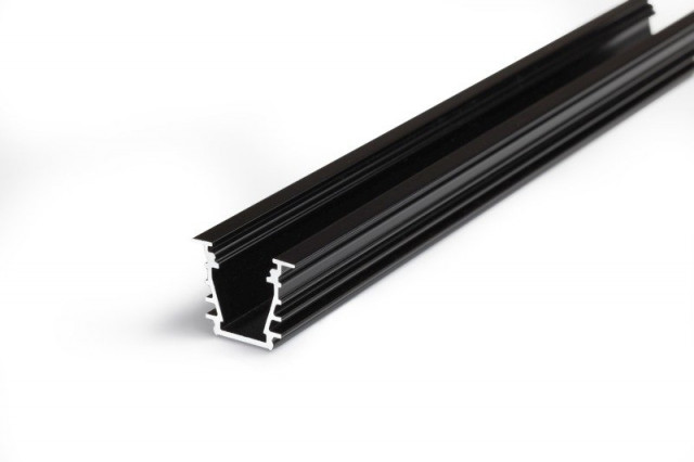 Profil LED aluminiowy DEEP10 czarny - 1 metrowy TOPMET 96020021