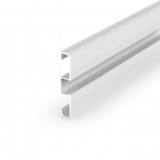 Profil przypodłogowy LED P15-1 biały - 2m
