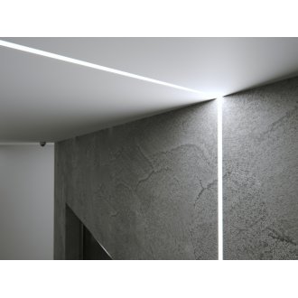 Profil LED wpuszczany Mono srebrny - 1 metr