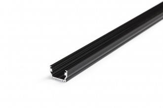 Profil aluminiowy LED UNI12 czarny TOPMET - 1m