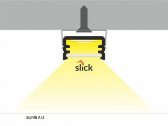 Profil LED natynkowy SLIM8 srebrny TOPMET - 2m
