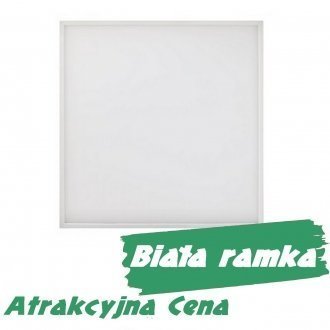Panel LED EKO 60x60 40W Biała Ramka - biała zimna