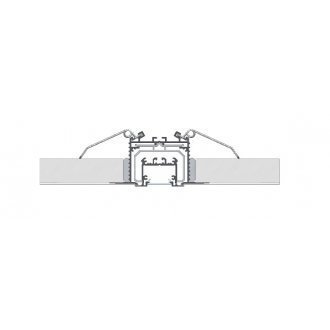 Profil aluminiowy do taśm LED - inTALIA - srebrny anodowany - 1 metr