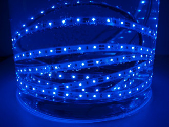 Taśma LED line 300 SMD 3528 niebieska w osłonie silikonowej IP67