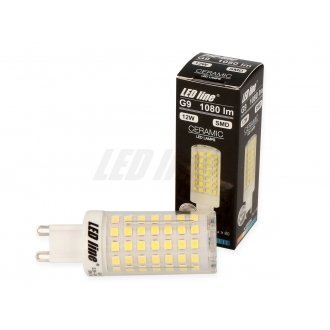 Żarówka LED G9 12W 1080lm 230V LedLine® - biała zimna