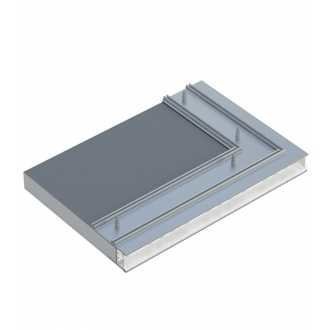 Profil aluminiowy do taśm LED - APA12 - srebrny anodowany - 1 metr