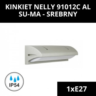 Kinkiet NELLY 91012C AL SU-MA - SREBRNY
